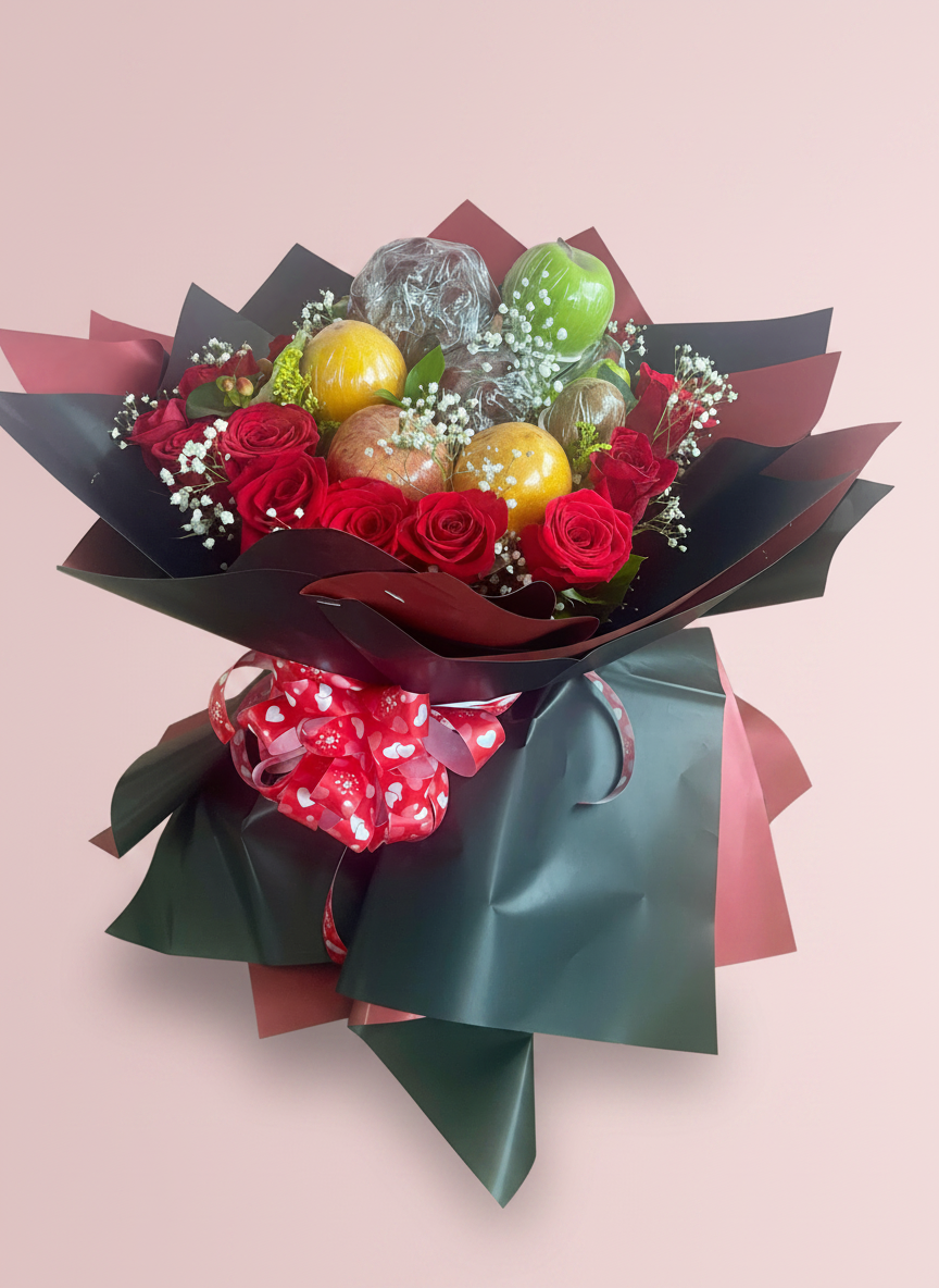 Flores y frutas