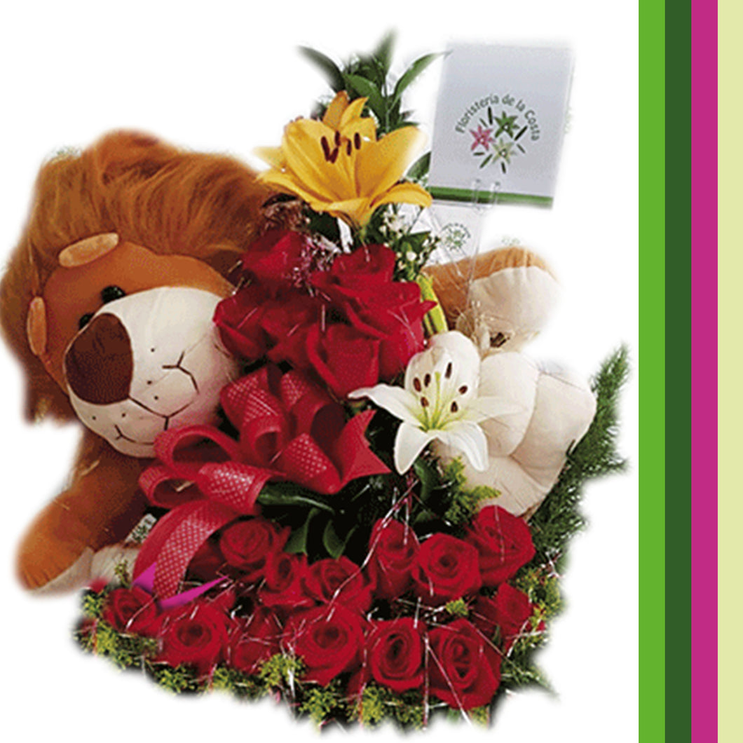 Flores de online peluche